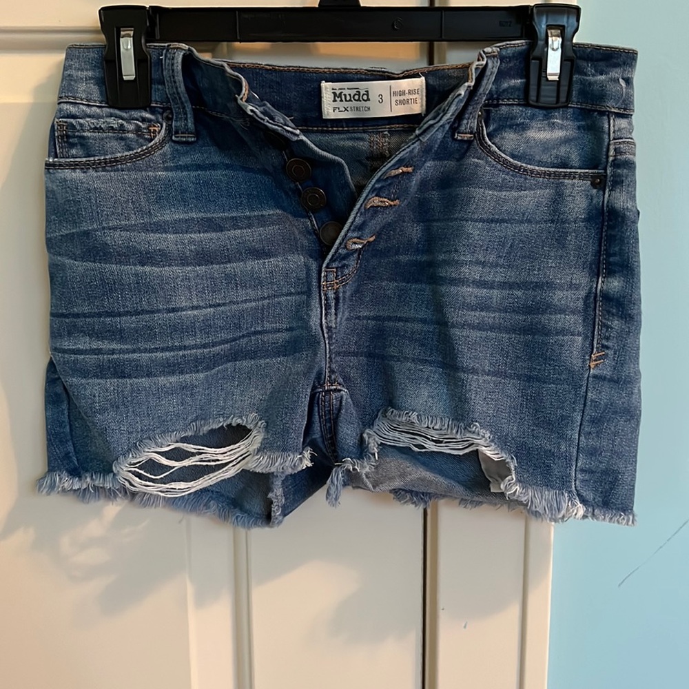 MUDD high rise shortie shorts!